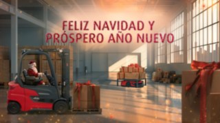 Felices Fiestas en Nombre de Linde Material Handling